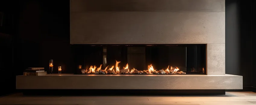 Gas Fireplace Ember Bed Design Services in Hialeah, Florida