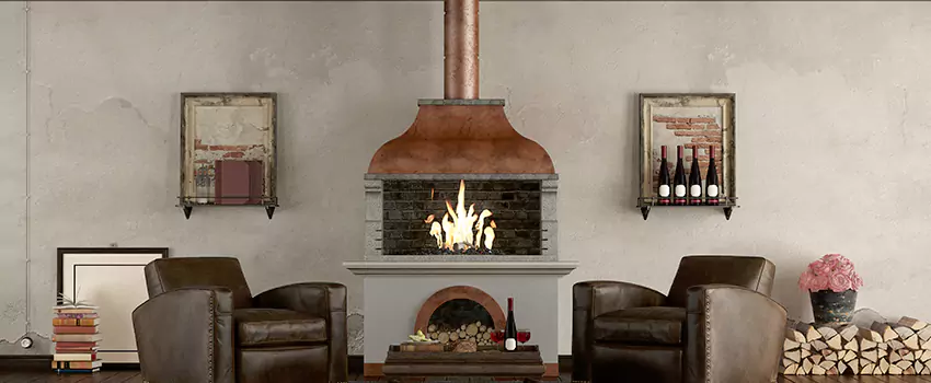 Thelin Hearth Products Providence Pellet Insert Fireplace Installation in Hialeah, FL