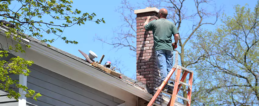 Vinyl and PVC Chimney Flashing Installation in Hialeah, FL